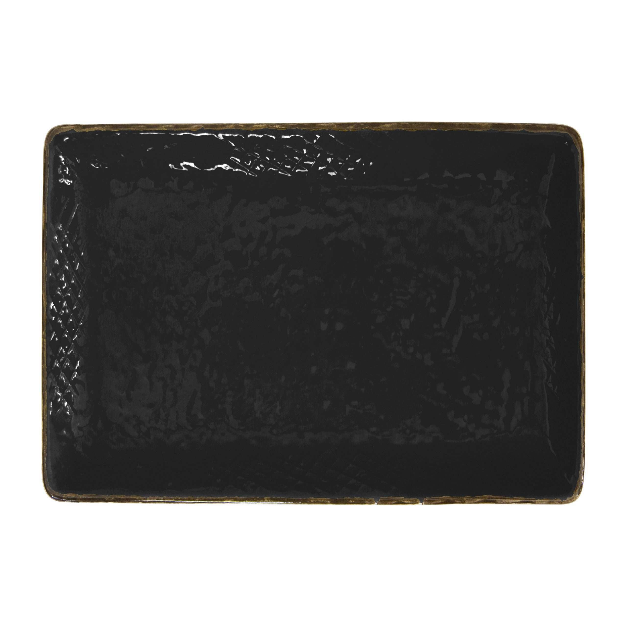 ARCUCCI PRETA VASSOIO RETTANGOLARE - Nero
